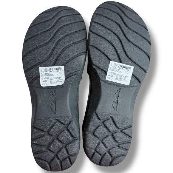 New Clarks Carleigh Jade Burgundy Nubuck Leather Knit Hiking Ankle Boots US 6M - Picture 5 of 16